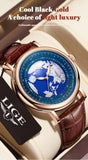 LIGE Quartz Man Watch Leather Fashion Luxury Watch for Men Military Casual Sports Outdoor Waterproof Wristwatch Reloj Hombre New