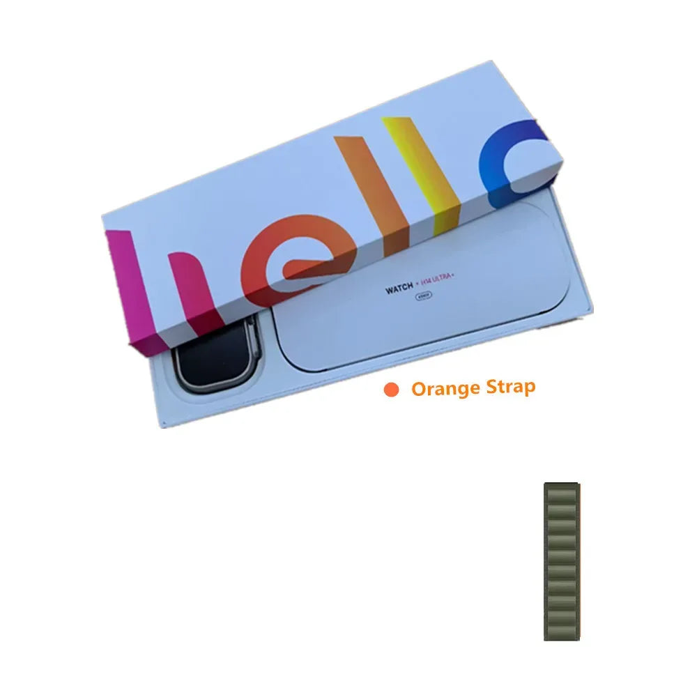 2025 Newest Smart Watch H14 Ultra Plus Hello Watch 3 Series Amoled Screen 49mm Heart Rate Music Sport Mode Smartwatch Men Women - Wear444