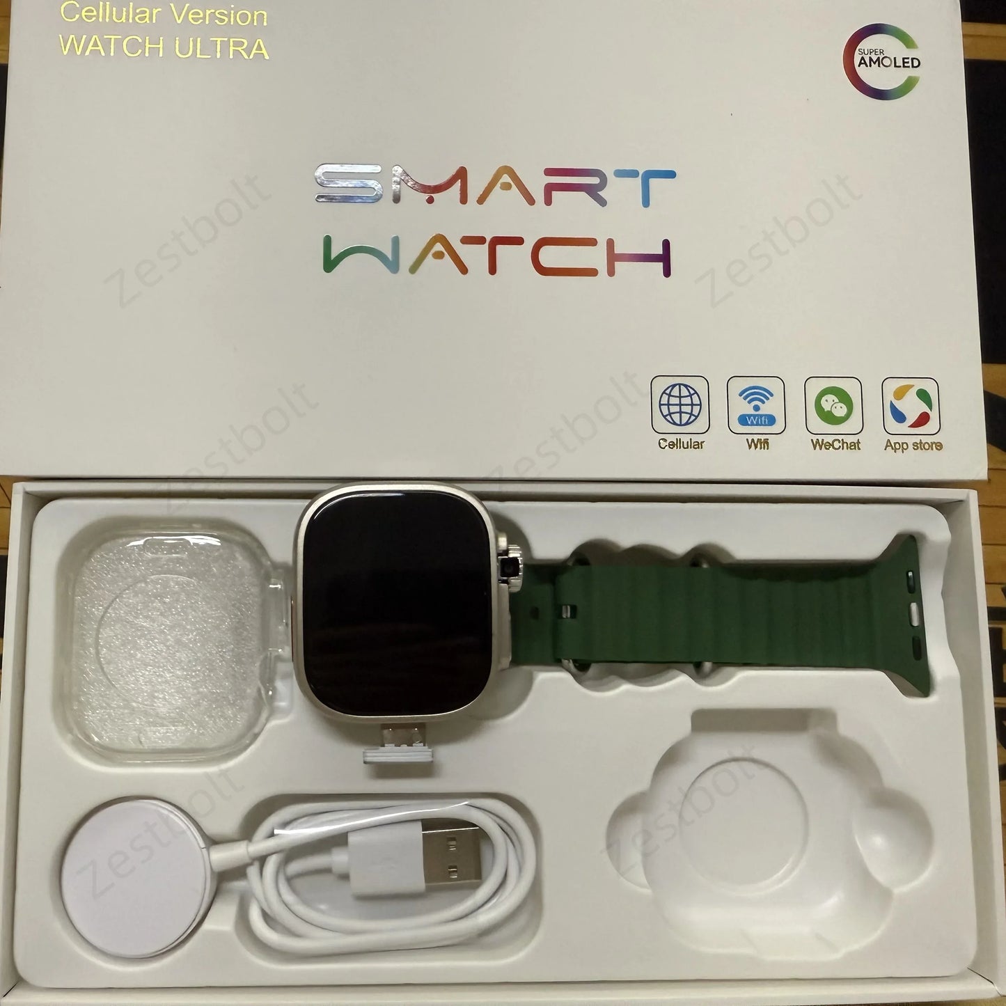 Curved Display S10 Ultra 3 Smartwatch JC02 Pro Smart Watch With 190° Rotary Camera NFC GPS WIFI Compass 2.26inch Amoled Screen - Wear444