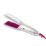 Electronic Hair Curling Irons Curler Straighteners  Titanium Corrugated Crimper Waves Iron Tools