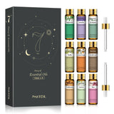 9pcs Essential Oils Set 10ml Pure Natural Gift Set Kit for HumidifIer Diffuser Candles making DIY Soap Aroma Oil for Skin Care