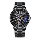 Men's Wheel Quartz Watch Clamp Men's Watches Wheel Fashion Men's Watch
