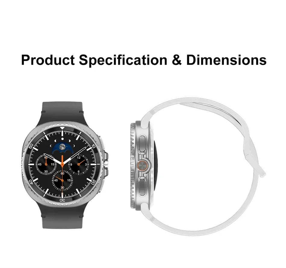 2025New Watch 8 Classic Smart Watch Men AMOLED Screen Bluetooth Call GPS Track Heart Rate IP68 Waterproof Smartwatch For Samsung - Wear444