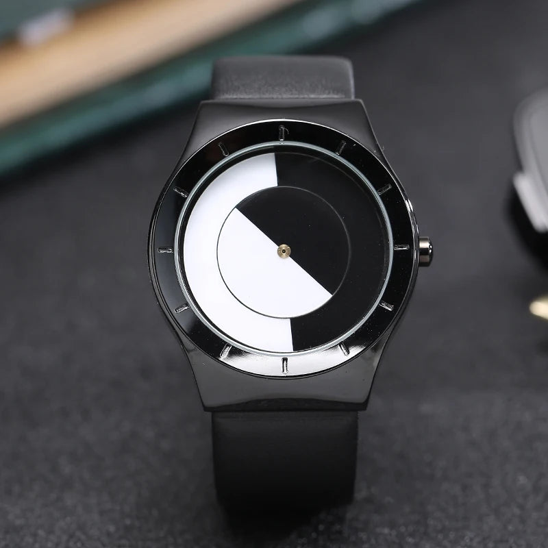 Creative Quartz Watches Men Top FASHION Brand Casual Stainless steel Mesh Band Unisex Watch Clock Male female Gentleman gift