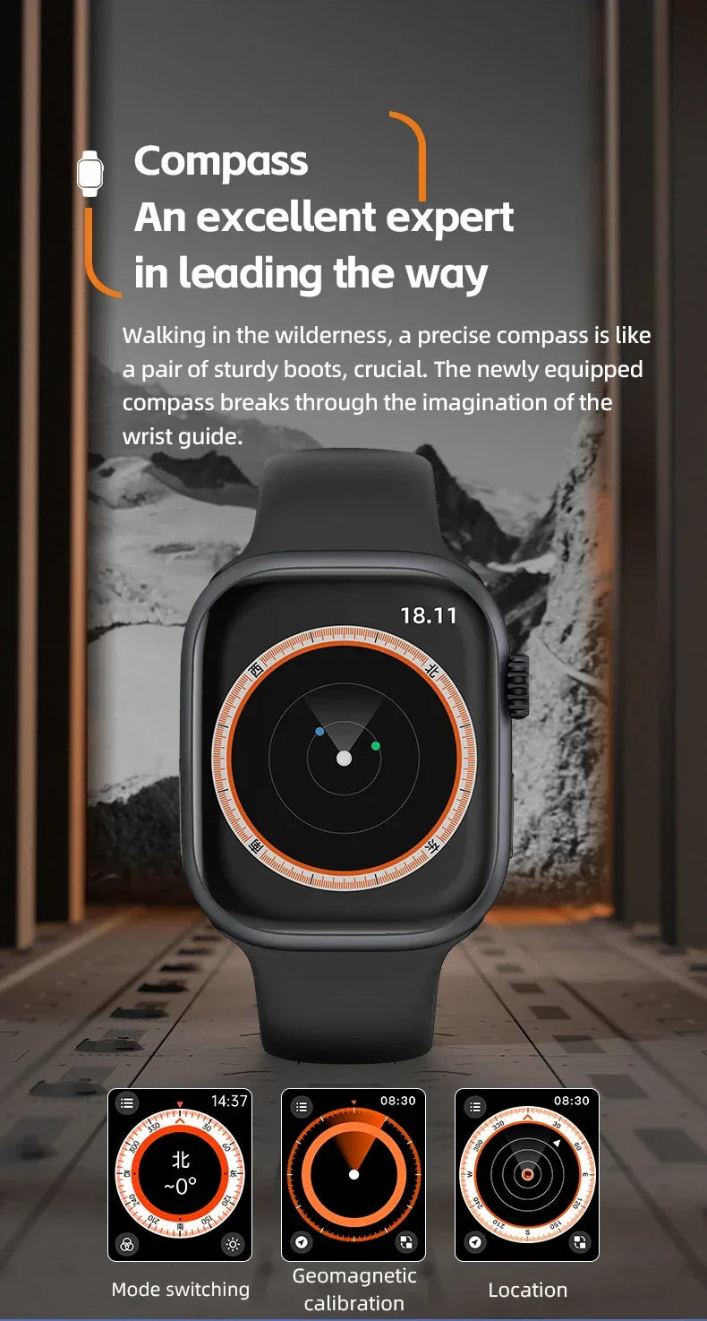 CD99 watch X 5G smartwatch 2.29inch AMOLED 5G LTE smart watch with 180 ° rotary camera GPS WiFi SIM card slot health monitoring - Wear444