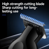 Kemei KM-2293 Hair Cutting Machine Professional Rechargeable Barber Hair Clippers Electric Hair Trimmers Cordless for Men