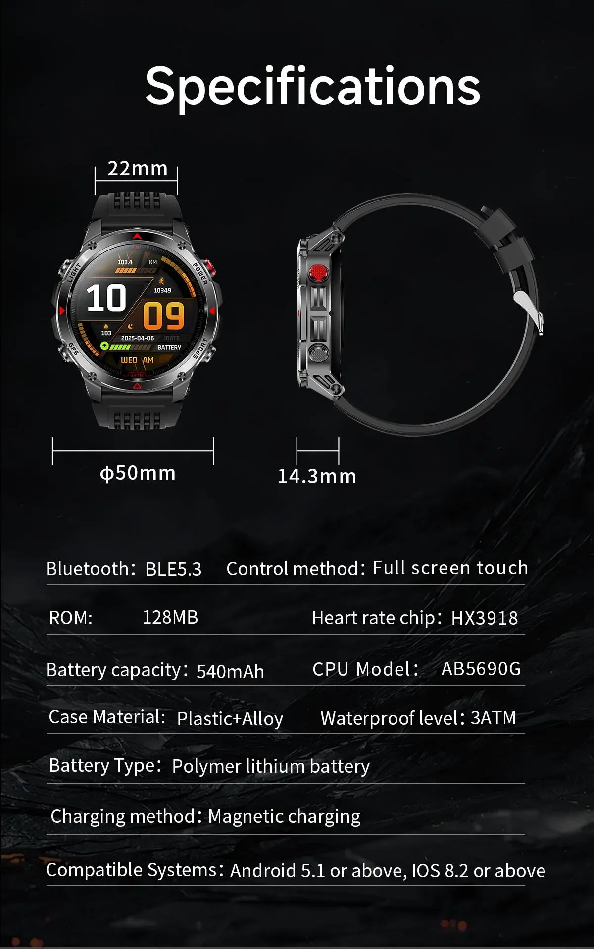 2025 New Women's Fashion Sports Smart Watch Built in GPS 3ATM Waterproof Bluetooth Call Health Monitoring Smartwatches For Women - Wear444