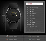 SKMEI Fashion Quartz Watches For Men Women Casual Simple Luxury Male Wristwatches 3Bar Waterproof Date Female Watch Reloj Hombre