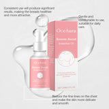 3pcs Breast Care Chest Care Kit Chest Care Essential Oils Gently Care for Chest SkinDaily Application Maintenance Essential Oils