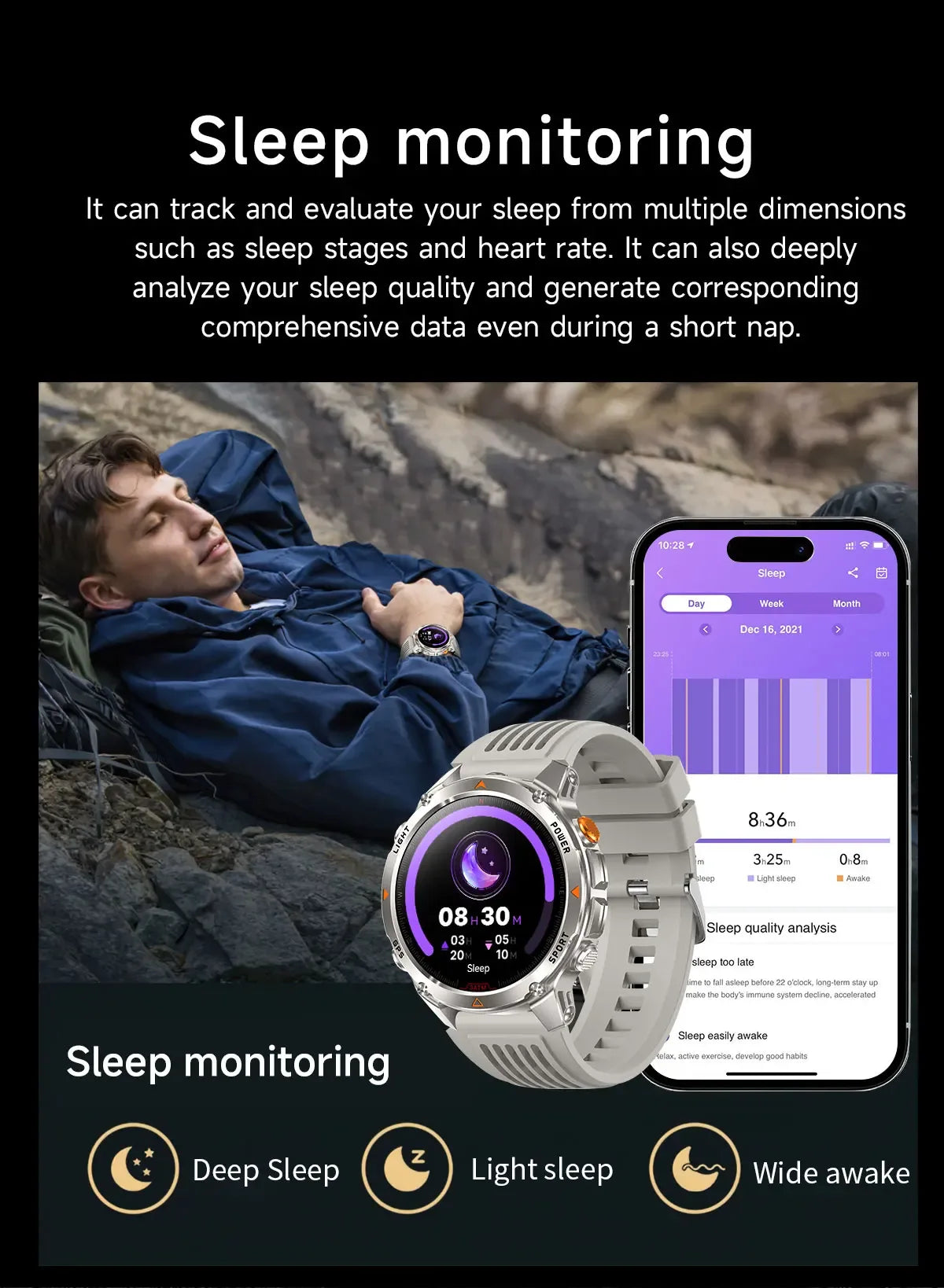 2025 New Women's Fashion Sports Smart Watch Built in GPS 3ATM Waterproof Bluetooth Call Health Monitoring Smartwatches For Women - Wear444