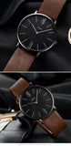 Top Brand Luxury Quartz Watches for Men Fashion Simple Leather Belt Mens Watch Casual Business Male Clock Gift Relogio Masculino