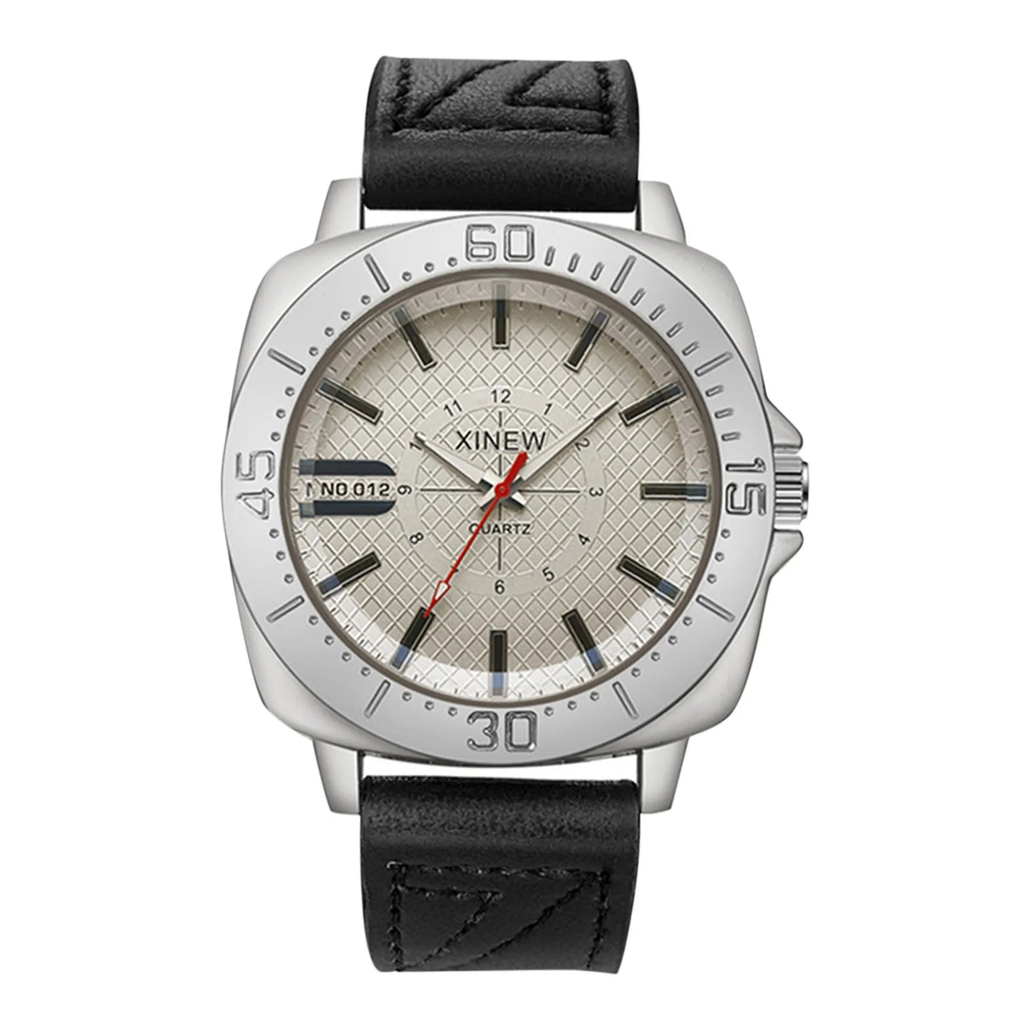 2025 New Casual Fashion Quartz Wristwatch Men And Women Leather Strap Simple Circular Dial Wristwatch Decorations ﻿