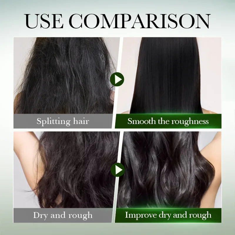 Hair Growth Essential Oil Rosemary Mint Hair Strengthening Oil Nourishing Treatment for Split Ends and Dry Organics Hair Care