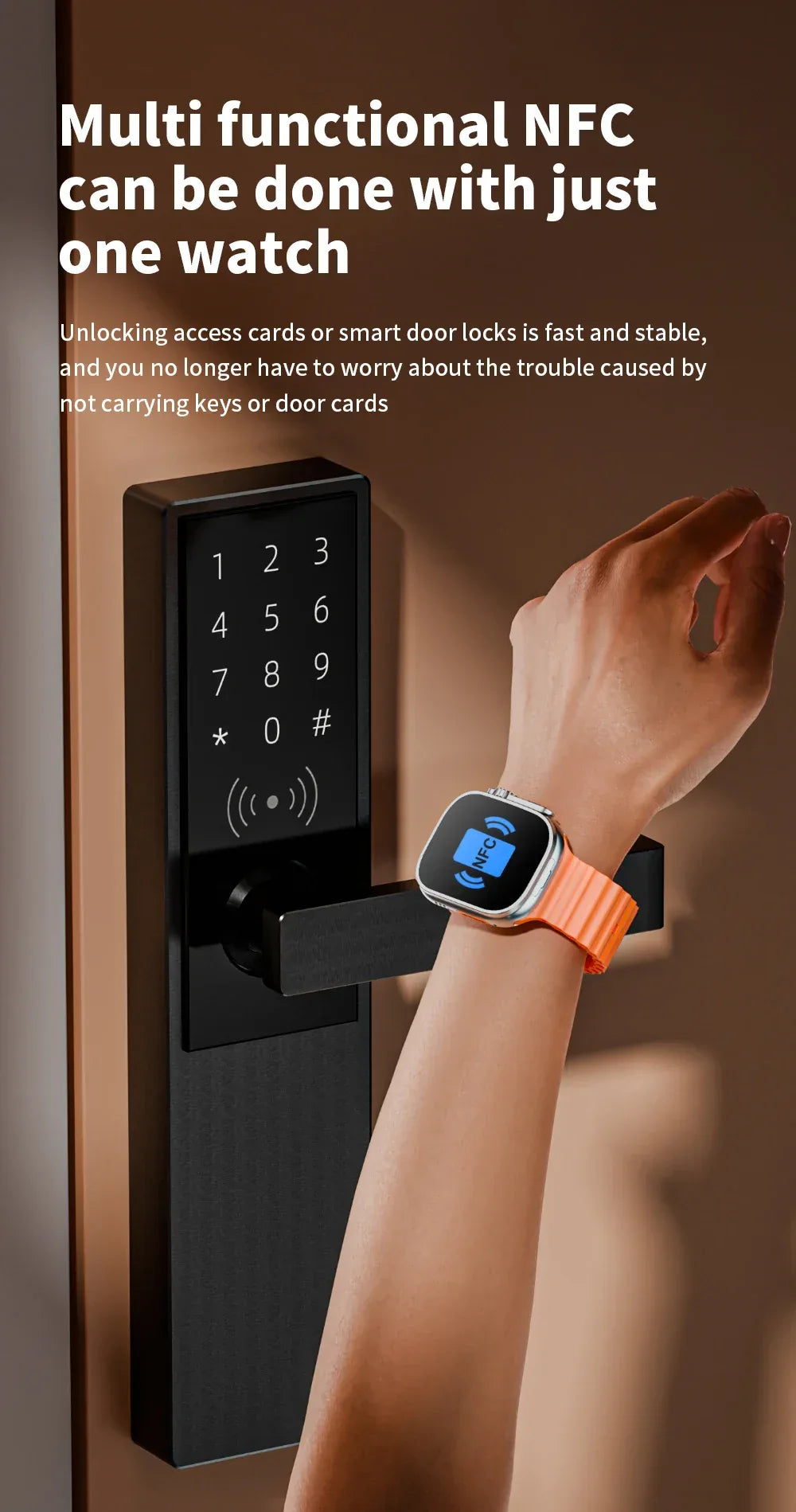 Curved Display S10 Ultra 3 Smartwatch JC02 Pro Smart Watch With 190° Rotary Camera NFC GPS WIFI Compass 2.26inch Amoled Screen - Wear444