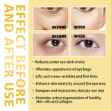 Anti-Wrinkle Eye Essential Oil Anti-Aging Fade Fine Line Remove Eye Bags Puffiness Firming Nourishing Dark Circles Remover Serum