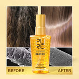 Moroccan Hair Care Essential Oil Nourishes Hair Nut Oil Smooths Brightens Softens Hair essence Repairs Hairy Dry Scalding Damage