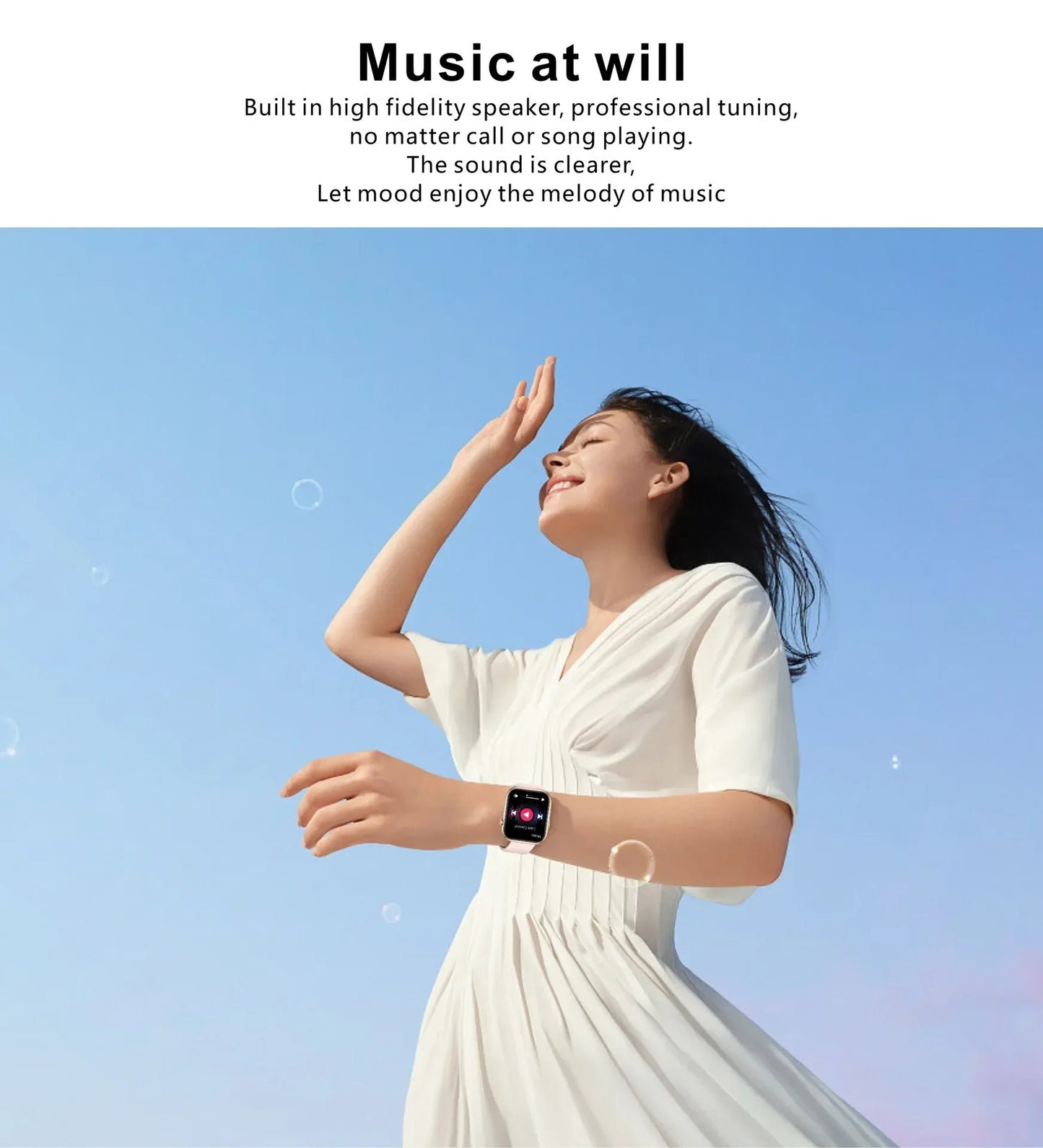 For Apple iPhone 14 Pro Max 14 Plus 13 12 Pro Max Mini 2023 Smart Watch 1.28" BT Call Sports Sleep Monitor Heart Rate for Men - Wear444