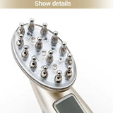 Electric Laser Hair Growth Comb Anti Hair Loss Massage Therapy Infrared RF Red Light EMS Vibration Massager Hair Brush Hair Care