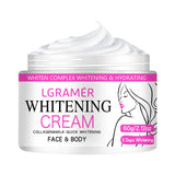 Whitening Face Cream Body Armpit Leg Knee Elbow Lighten Dark Spots Brighten Skin Tone Moisturizing Care Health Beauty Skin Care