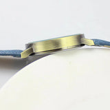 New Fashion Men Casual Quartz Watch Women Jean Fabric Leather Strap Dress Watches Relogio Feminino Ladies Wristwatch Hot Clock