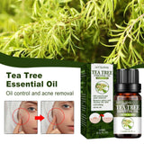 10ml Tea Tree Essential Oil Compound Plant Hydrating Oil-control Remove Pore Anti-acne Moisturizing Brighten Face Skin Care