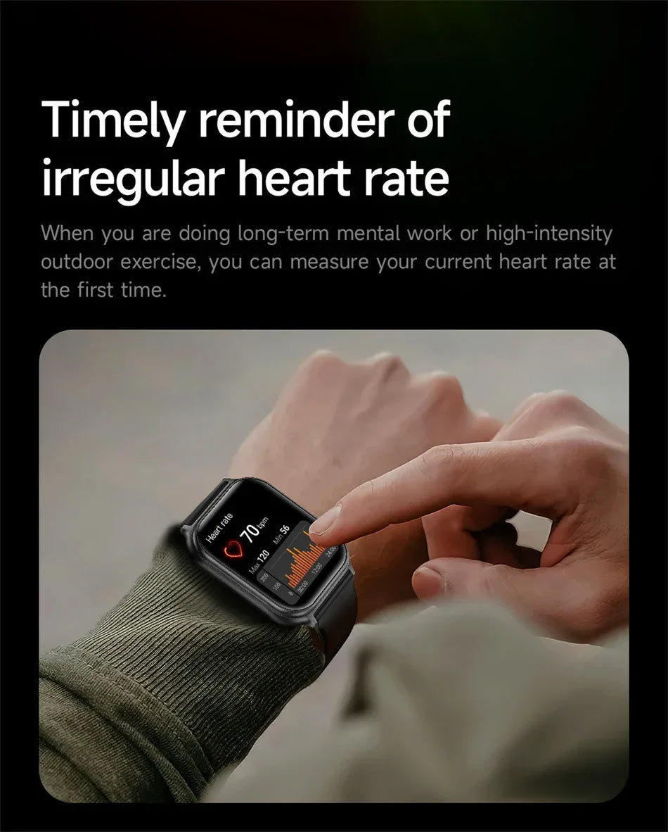 700mAh Lady fashion Smart Watch Men Women Heart Rate Blood Pressure Fitness Tracker Bluetooth Call Smartwatch Man For Android - Wear444