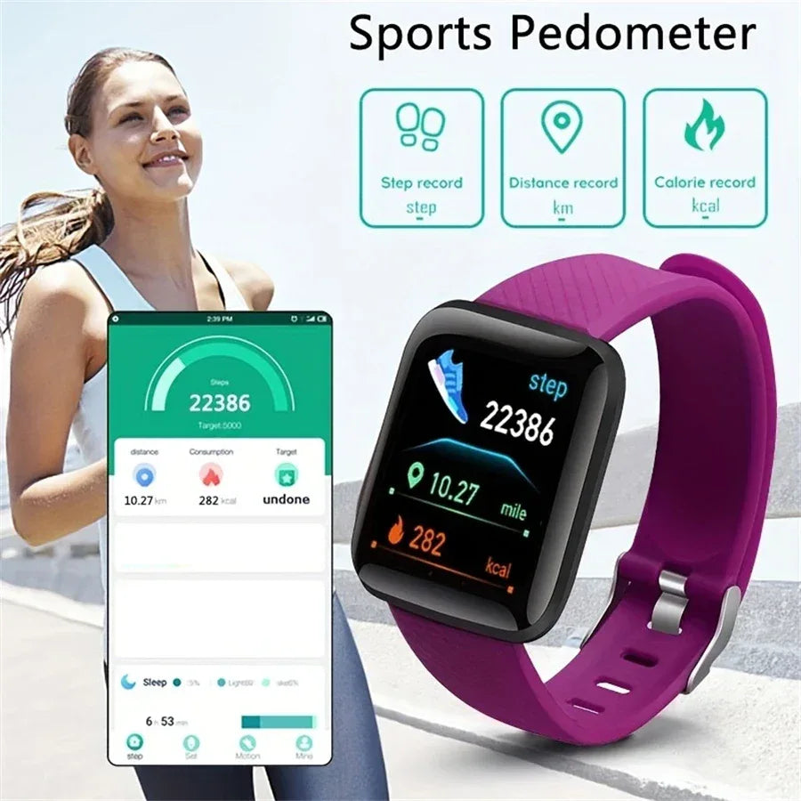 Multifunctional Smart Watch Men Women Bluetooth Connected Phone Music Player Fitness Sport Bracelet Sleep Monitor D13 Smartwatch - Wear444