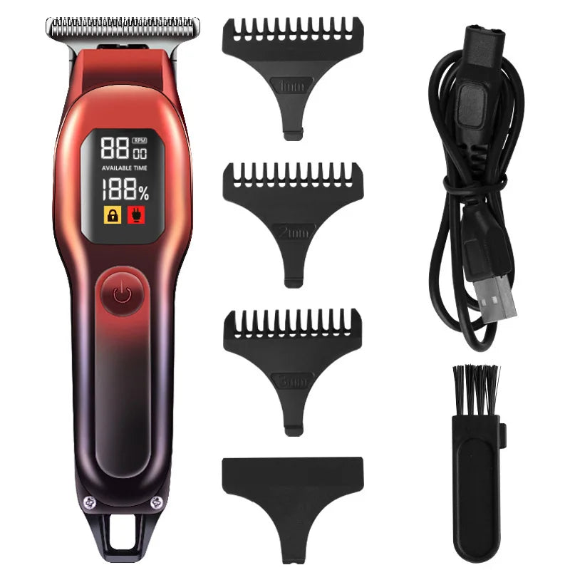 Electric Hair Trimmer Shaver Home Trimmers for Men Hair Clipper Professional Rechargeable Shavers Barber Hair Cutting Machine