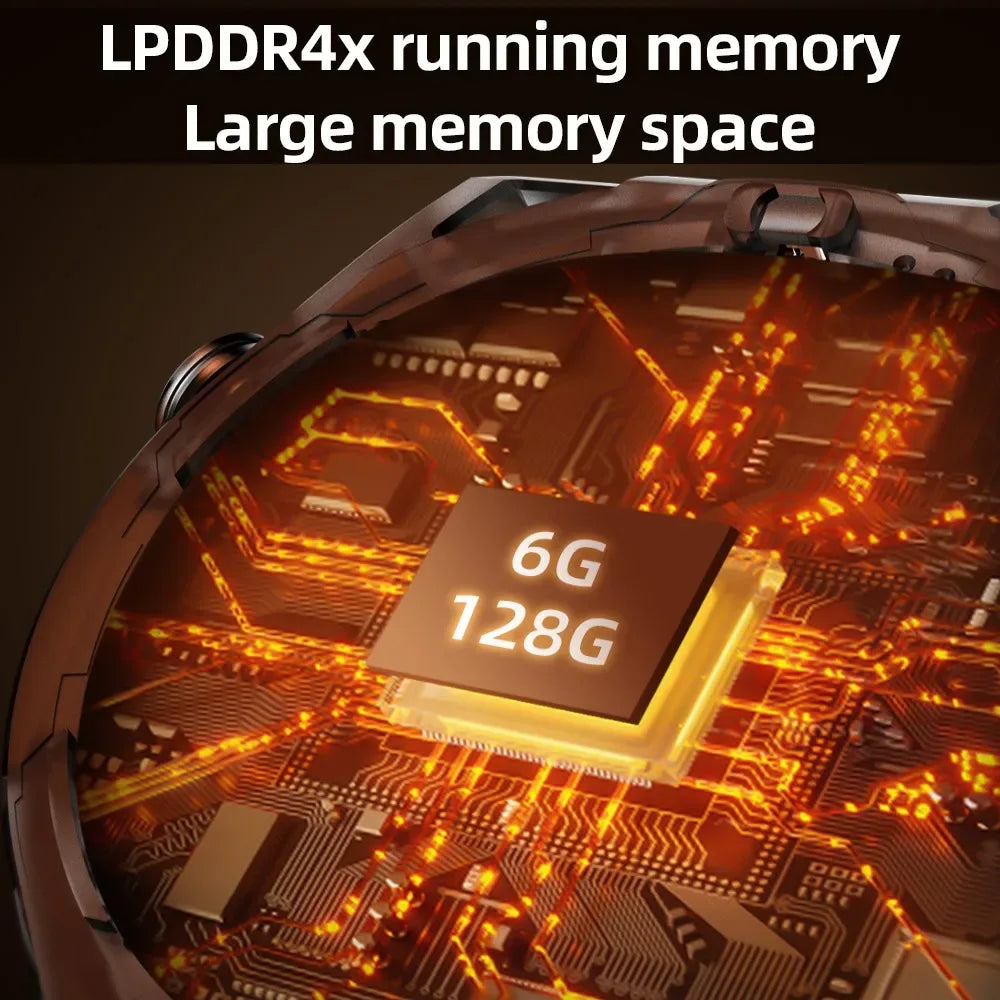 Global Android 10 Smartwatch MTK MT6762 Octa-core CPU 4G Lte Smart Watch 6GB Ram 128GB Rom API 29 Dual Camera Wifi Gps Sim Card - Wear444