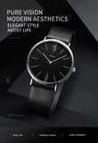 Top Brand Luxury Quartz Watches for Men Fashion Simple Leather Belt Mens Watch Casual Business Male Clock Gift Relogio Masculino