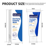 Acne Foaming Wash Deep Cleaning Unclogs Pores Prevents Breakouts for Face & Body Moisturizers Reduces Redness Skin Care