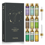 9pcs Essential Oils Set 10ml Pure Natural Gift Set Kit for HumidifIer Diffuser Candles making DIY Soap Aroma Oil for Skin Care