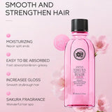 Anti Frizz Hair Oil Sakura Essence For Hair Frizz Control Hair Oil For Curly Frizzy Hair Hair Care 60ml Smoothing Straightening