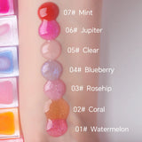 Plumping Clear Lip Oil Tint Glow Lipgloss Custom Logo Cruelty Free Fruit Color Changing Lip Plumper Wholesale Bulk 10pcs/lot
