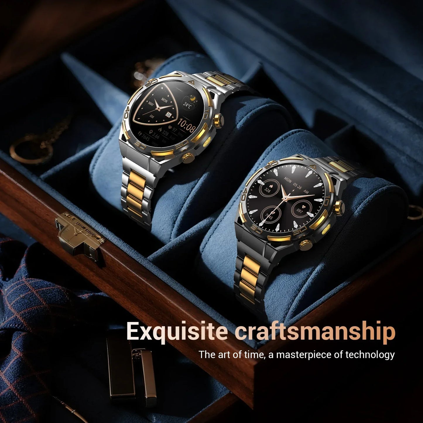 Blackview W90 Pro Smartwatch 1.43" AMOLED Display Up to 20 Days Battery Life, Blood Oxygen,Bluetooth Calling,Heart Rate Monitor - Wear444