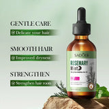 Hair Growth Essential Oil Rosemary Mint Hair Strengthening Oil Nourishing Treatment for Split Ends and Dry Organics Hair Care
