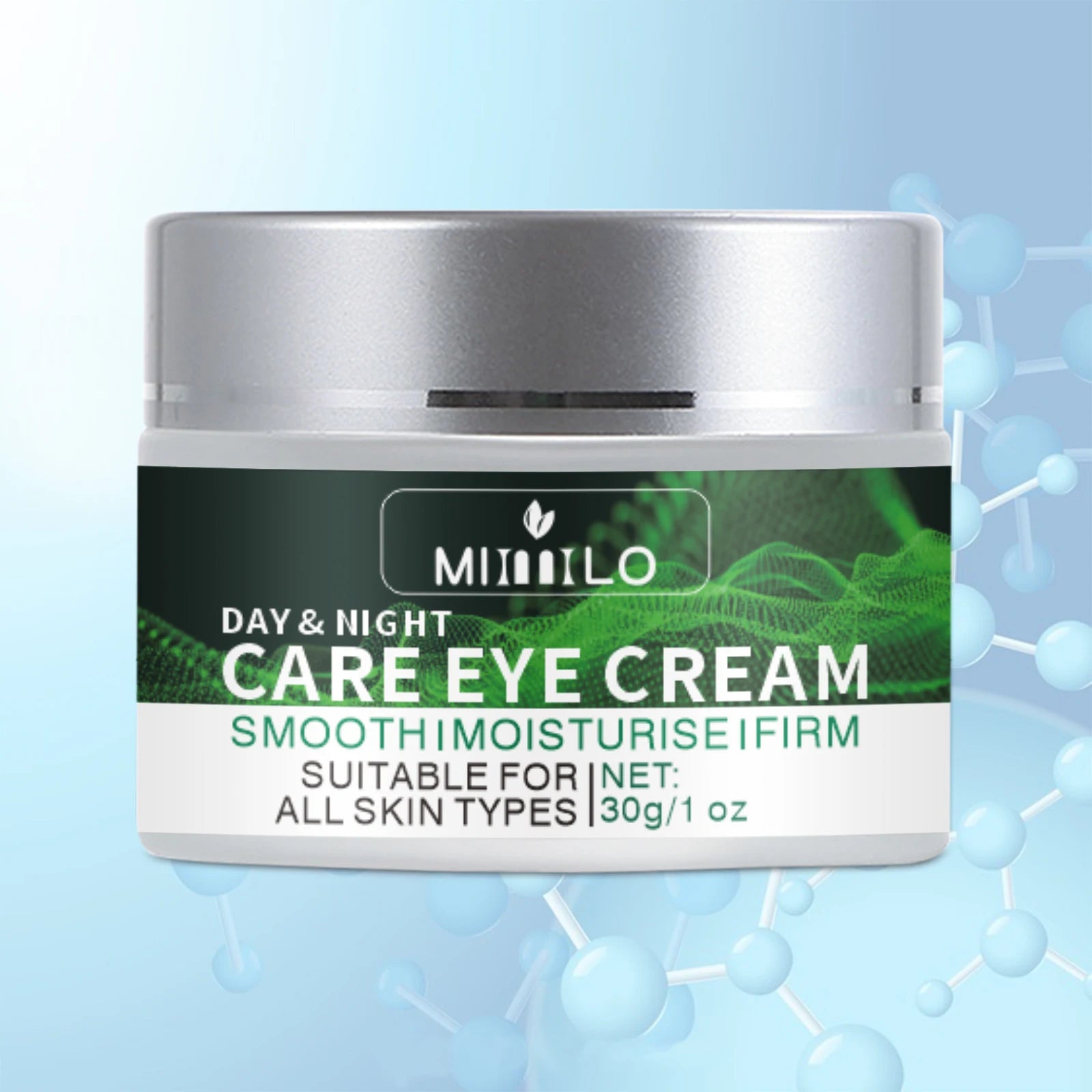 30g Day & Night Care Eye Cream, removes eye pigmentation and eye bags, brightens skin tone, keeps skin hydrated and moisturized