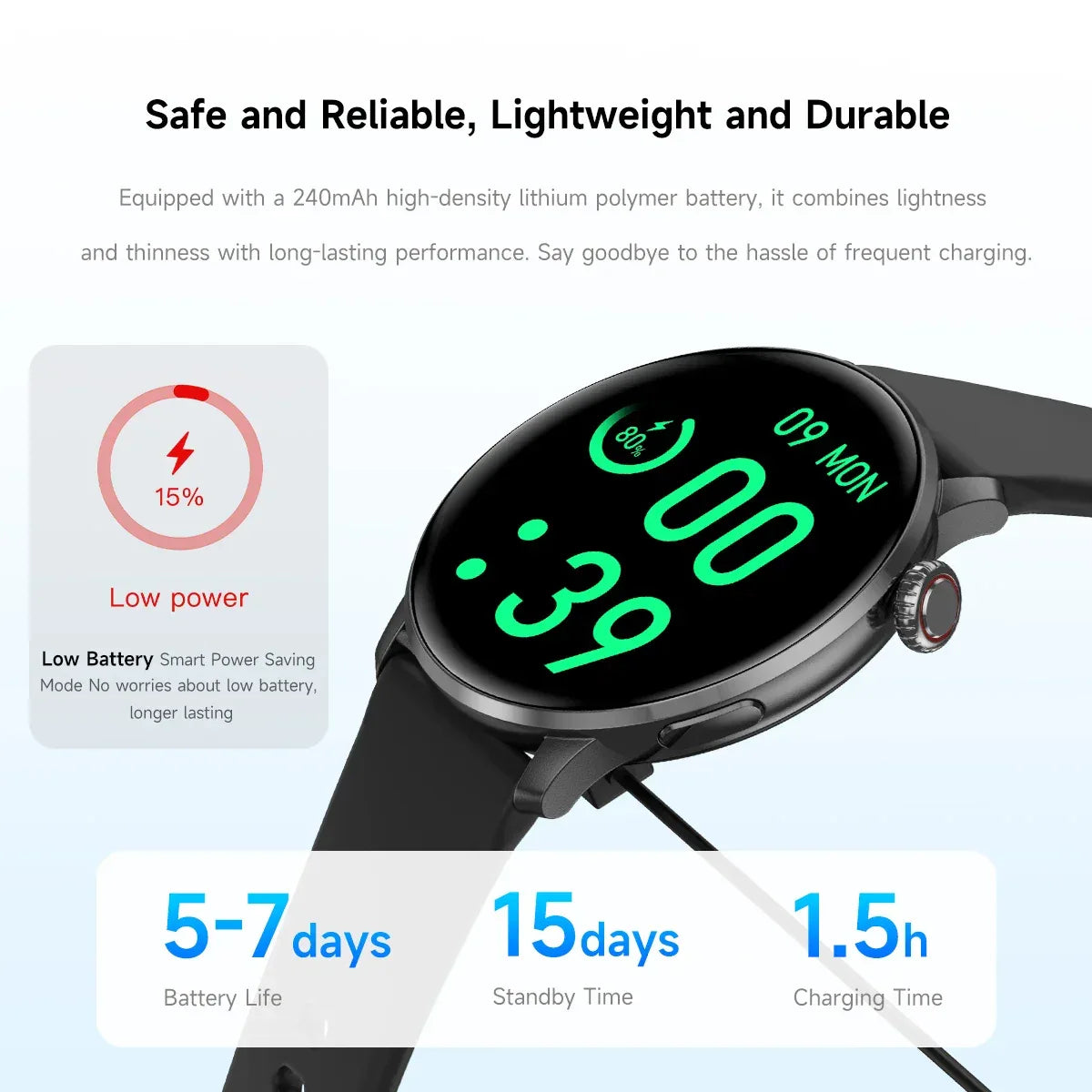 2026New Fashion Smart Watch Lady Man Watch AMOLED Screen GPS Sport Heart Rate Bluetooth Call Waterproof Outdoor Smartwatch Women - Wear444