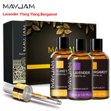 3pcs/set Essential Oils for Skin Hair Care,Home Diffusers,Aromatherapy, Massage and Humidifiers,Soaps Candle Making Scents