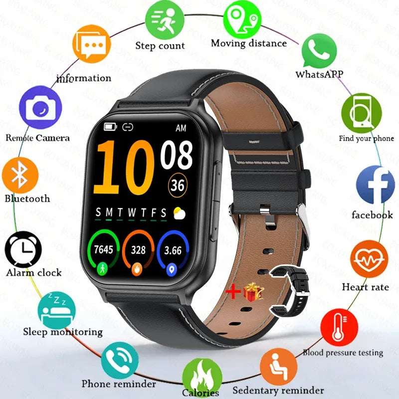 700mAh Lady fashion Smart Watch Men Women Heart Rate Blood Pressure Fitness Tracker Bluetooth Call Smartwatch Man For Android - Wear444