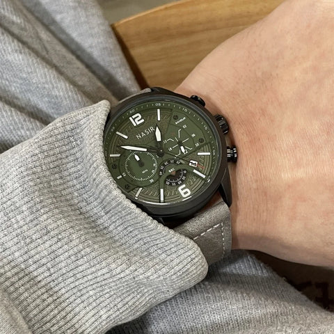 Men's Trendy Fashion Watch, New Concept for Male Students, High Beauty Male Models, Men's Brands, Large Dial, Temperament Men's