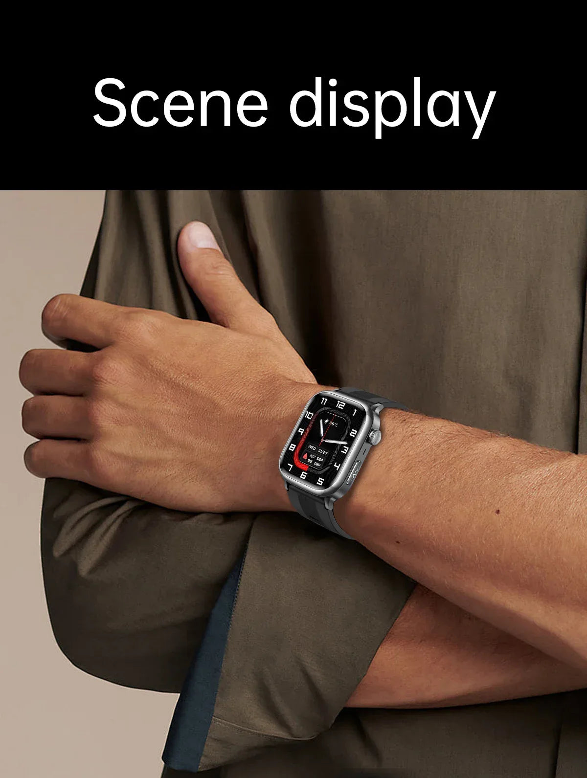 2025 New Ultra Air Bag SmartWatch Men Blood Fat ECG+PPG Blood Pressure Broadcast NFC HD BT Call Health Bracelet Woman - Wear444