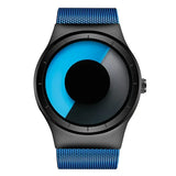 NEW Creative Quartz Watches Men Top Fashion Brand Casual Stainless steel Mesh Band Unisex Watch Clock Male female Gentleman gift