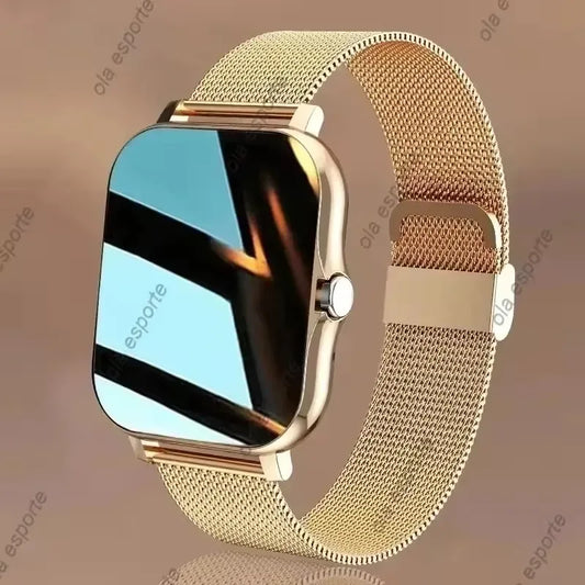 NEW 2025 Fashion SmartWatch Android Phone 2.01" Color Screen Full Touch Custom Dial Watch Women Bluetooth Call Smart Watch Men - Wear444