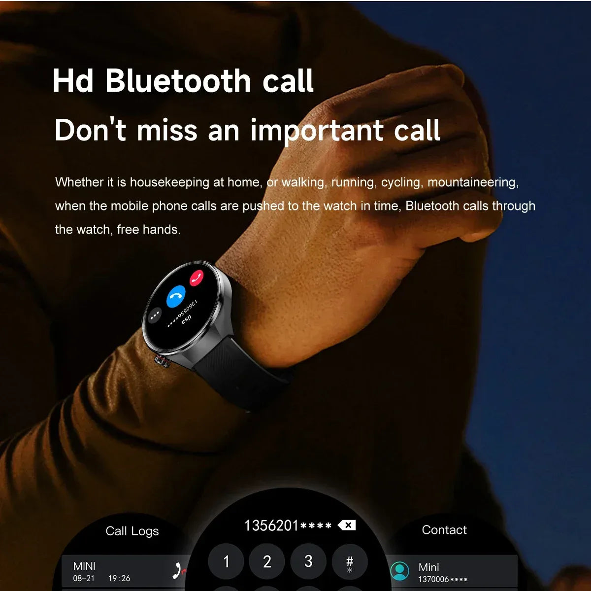 2025 New Originl Watch G5 PlUS Smart Watch 1.75" HD AMOLED Screen GPS track Heart Rate Bluetooth Call Compass Smartwatch for Men - Wear444