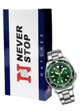 2025 new men's quartz watch fashion classic business men's watch quartz watch men's luminous calendar steel belt watch student