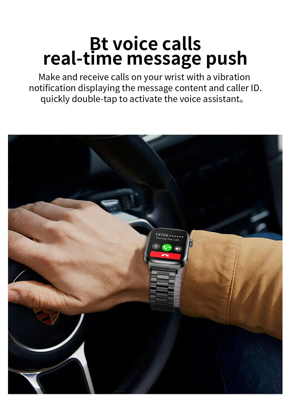 Accurate Measurement Health Smart Watch ECG+PPG Uric Acid Blood Pressure Blood Lipids BT Call Bluetooth Sport tracker Smartwatch - Wear444