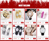 Fashion Women Men Watch Flexible Elastic Band Quartz Wrist Watch Black Dial Steel Strap Couple Watch Gift