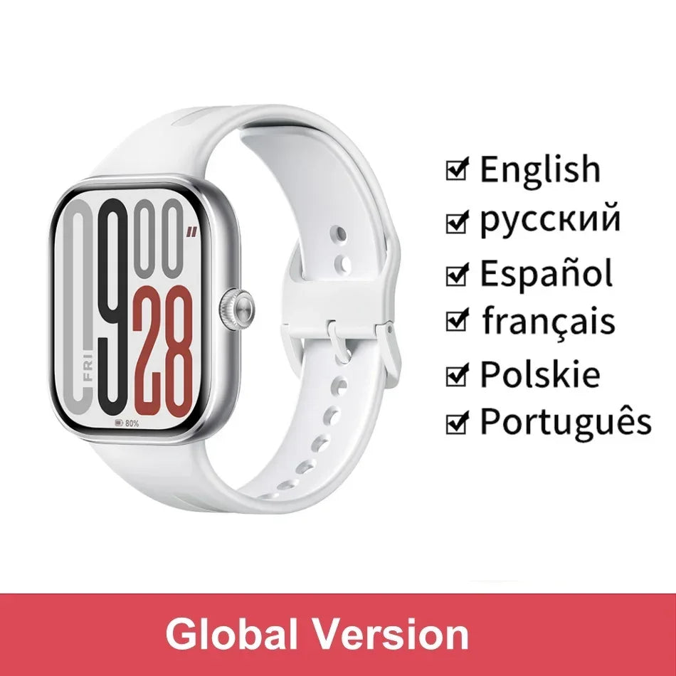 Global Version Xiaomi Redmi Watch 5 Bluetooth Phone Call 2.07'' AMOLED Screen Health Monitoring 24 Days Battery Mi Smartwatch - Wear444