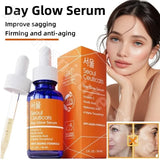 SEOUL CEUTICALS DAY GLOW SERUM VC Essence Brightens Skin Tone Moisturizing and Reduces Fine Lines and Delicate Lifting 30ml